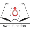 Svenjoyment String avec ouverture Allio Rouge